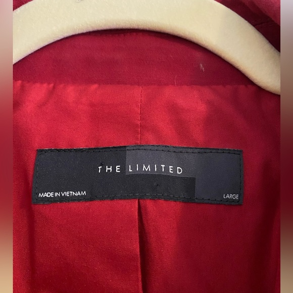 Red blazer - 3/4 length sleeve - Picture 3 of 5